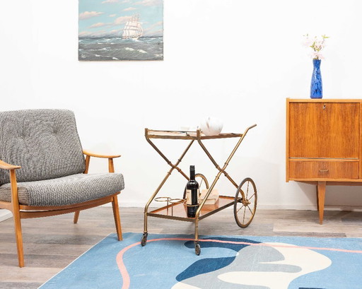 Serveerwagen, barwagen, jaren 60