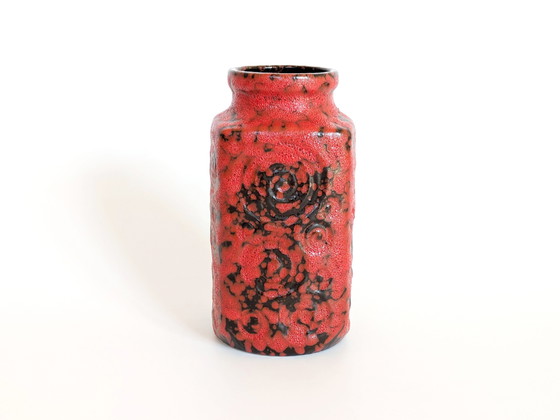 Image 1 of Vintage 1960s Scheurich 282-20 Vase | West German Pottery