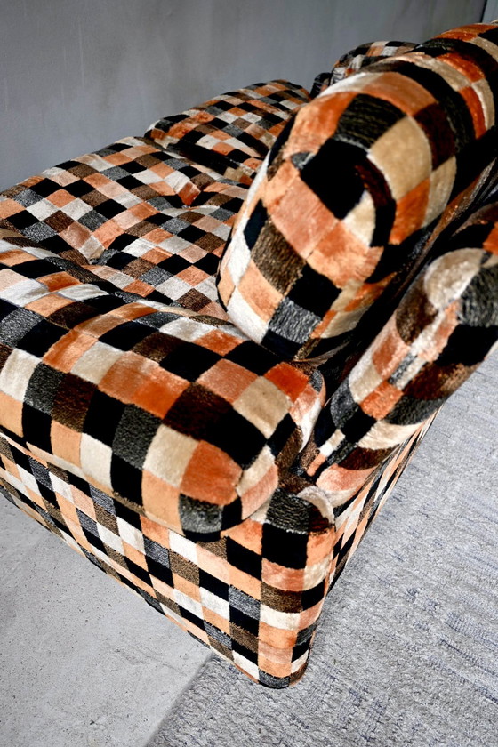 Divano vintage B&B Italia 'Coronado' Afra e Tobia Scarpa. – Divani 2 posti, Velvet (photo 15 of 15)