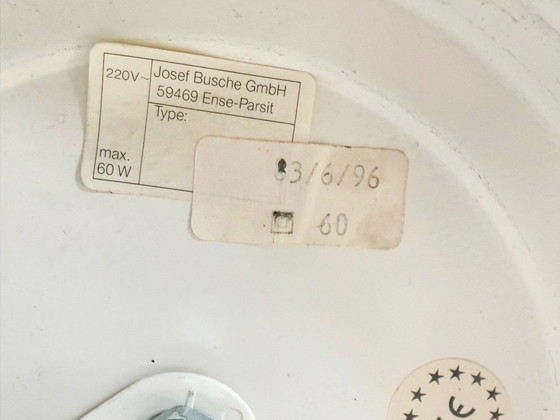 Image 1 of Set di 2 lampade da tavolo in stile Art Déco di Josef Busche, anni '80.