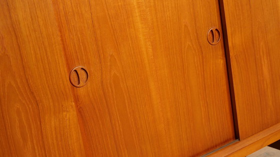 Image 1 of Vintage Highboard | Schuifdeuren | Deens Design | 169 cm