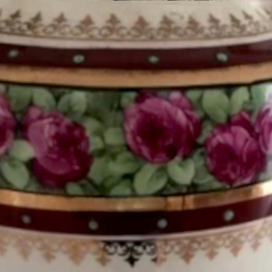 Jarrón Art Déco Loza Fina Y Oro Boch Frères C. 1920 – Jarrones, Ceramic (photo 3 of 7)