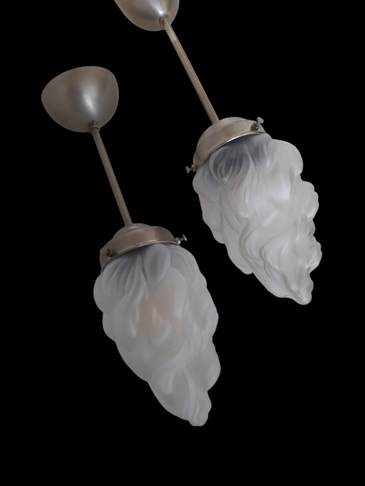 Art Deco Ceiling Lights - Flame