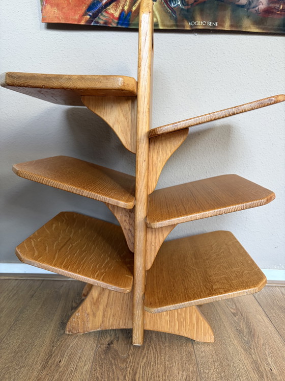 Portariviste vintage a forma di albero, rovere, anni '60 – Wood (photo 9 of 9)