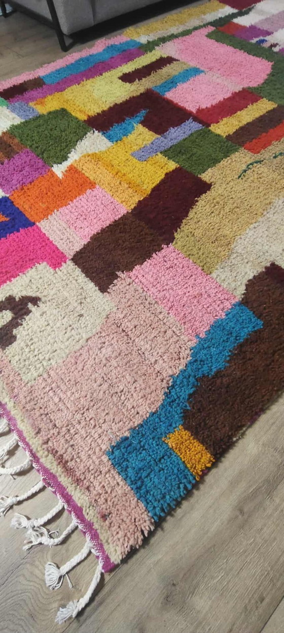 Image 1 of Tapis berbère 295 x 200 Boho tapis en laine neuve marocain