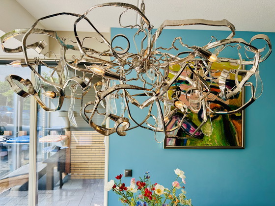 Image 1 of Brand van Egmond Lampadario Delphinium 140 cm x 70 cm