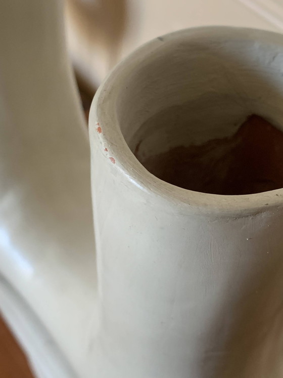 Image 1 of Vintage ceramic abstract biomorphic vase