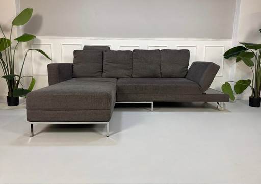 Brühl Fourtwo Sofa Stoff Schlafsofa Four Two Grau Braun Daybed