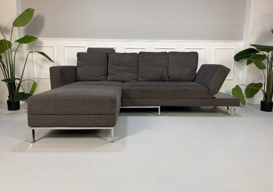 Image 1 of Brühl Fourtwo Sofa Stoff Schlafsofa Four Two Grau Braun Daybed