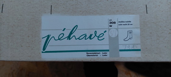 Image 1 of Vintage suede boots with lambskin