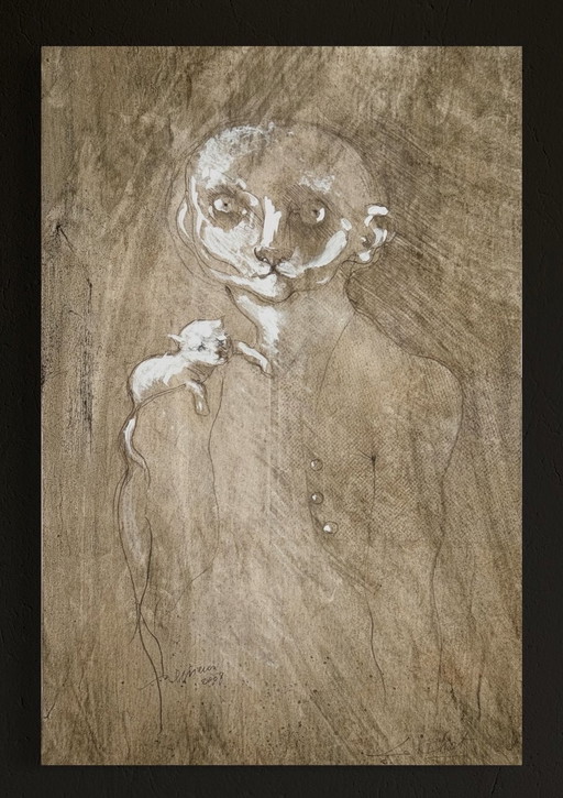 Robert Detheux - peinture surréaliste de 2008