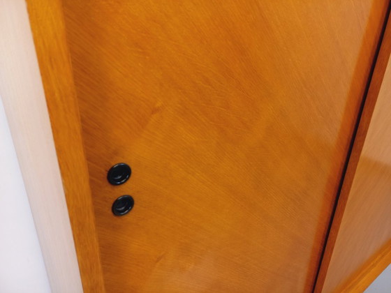 Image 1 of Vintage oak wardrobe from the 1960s