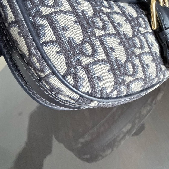 Image 1 of DIOR BOBBY MEDIUM - 22 CM MONOGRAMMA CON FINITURE DORATE