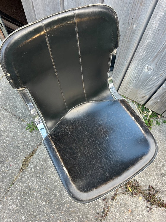 Image 1 of Chaise Cidue de Willy Rizzo - Design vintage