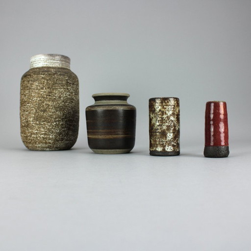 Set of four Zaalberg Holland vases