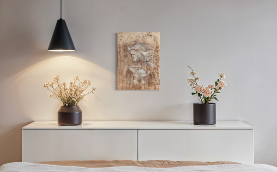 Image 1 of Robert Detheux surrealistisches Gemälde "L'indélicatesse" von 2004