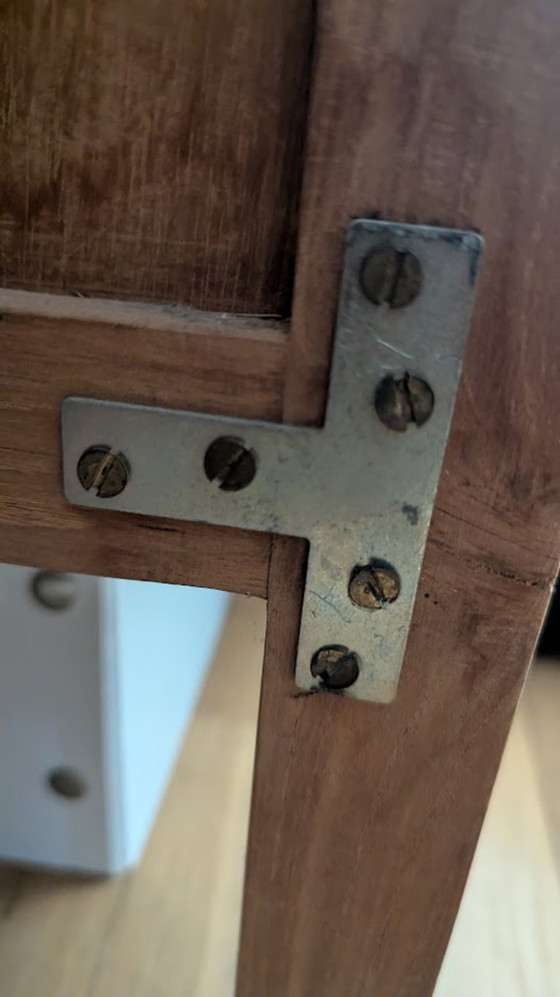 Image 1 of Ensemble de 4 bibliothèques en teck + éclairage