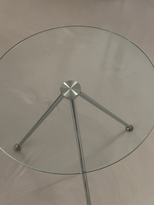 beek maupertuus glass side table