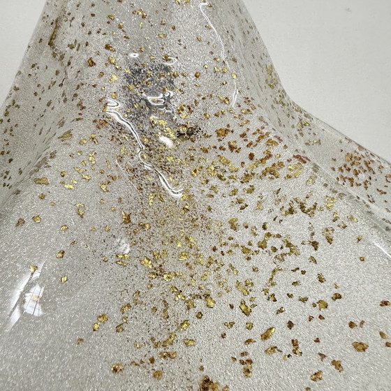 Image 1 of Lampe de table en verre Mid Century, années 1970