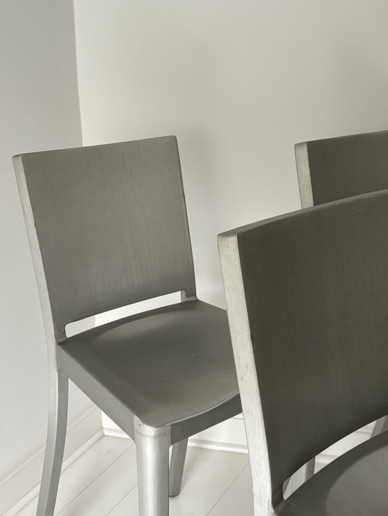 Image 1 of 4X Philippe Starck Emeco Hudson Barstools