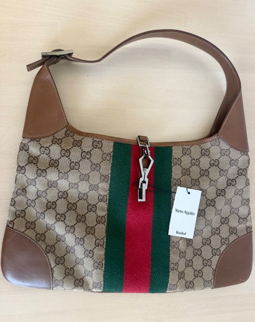 Gucci Jackie “Limited Edition” – Tom Ford Era | Nr. 0948 – schoudertassen, Nylon (photo 2 of 13)