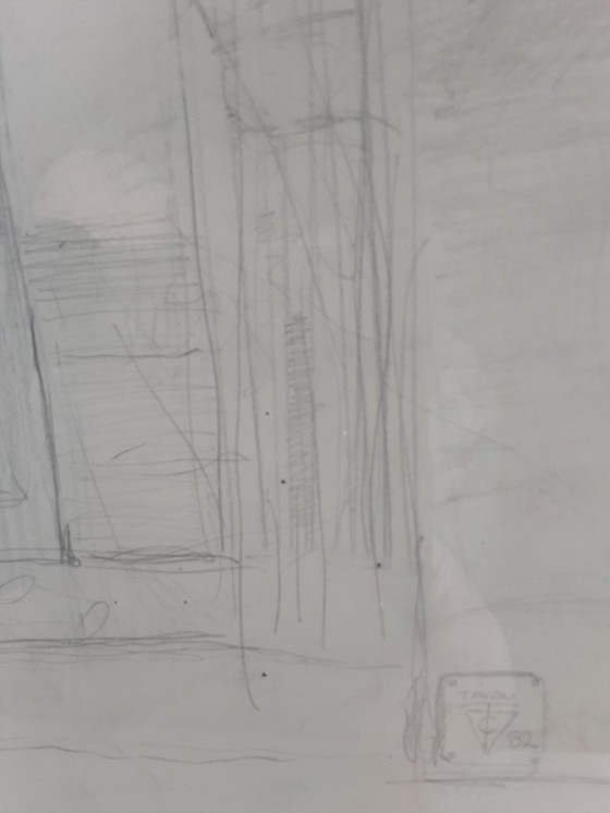 Image 1 of 2 Dibujos a pluma de Henry Toulouse Lautrec