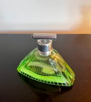 Set da toeletta Art Déco in 4 pezzi con vetri all'uranio (circa anni '30)