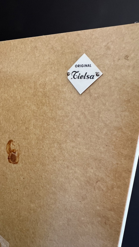 Image 1 of Vintage Original Tielsa Duitse Keukenkast Pastel | Kast