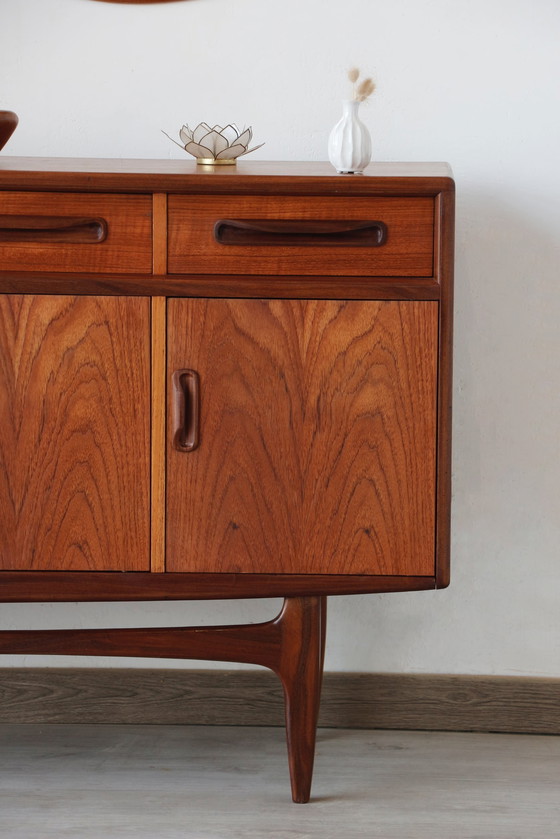 Image 1 of Enfilade Vintage en Teck G-Plan - Fresco – Victor Wilkins – Années 60