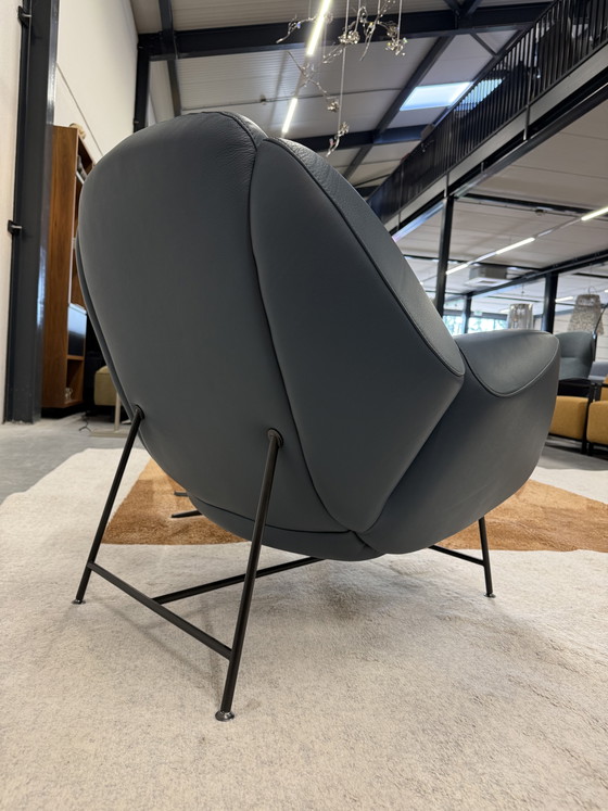 Sillón Leolux Anton Raffino Piel Ballena – Sillones, Leather (photo 6 of 9)