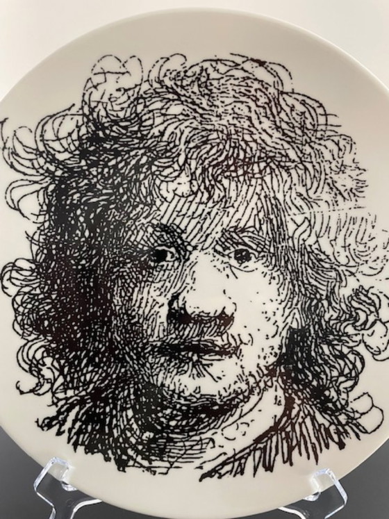 Image 1 of Rare Rembrandt decorative plate 2014 limited edition