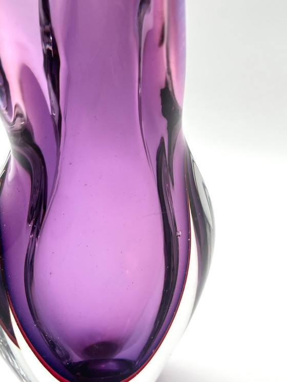 Image 1 of Vase en verre de Murano – Technique Sommerso – Italie, vers 1960-1970