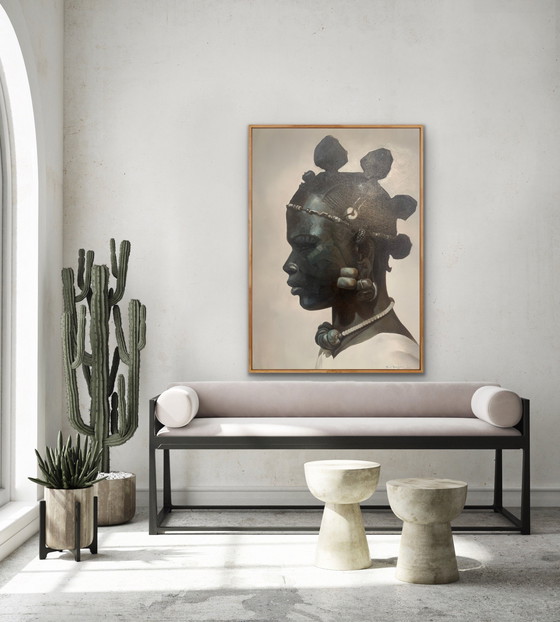 Image 1 of Porträt in Öl des Künstlers Paul Brogan