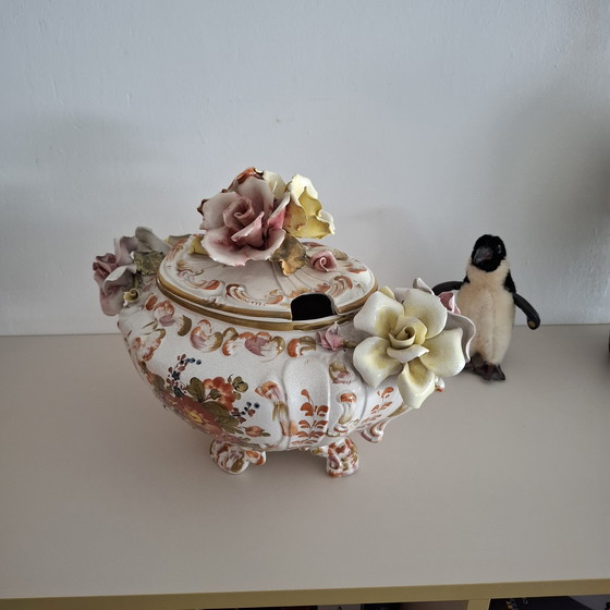 Image 1 of Italian Baroque Soup Tureen Bassano