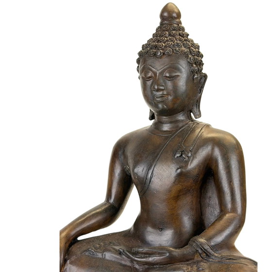 Buddha Thai Sukhothai – Sculture, Bronze (photo 9 of 10)