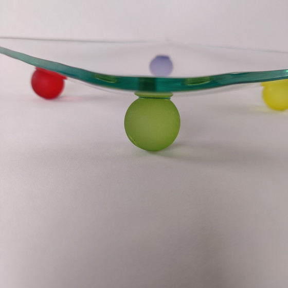 Image 1 of Coupe à fruits en verre de Montana Design, années 1980