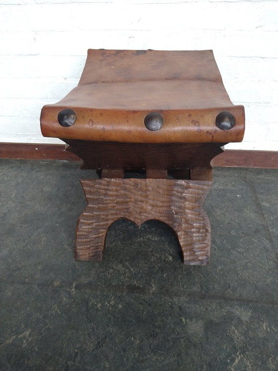 Image 1 of  brutalist stool 1950s