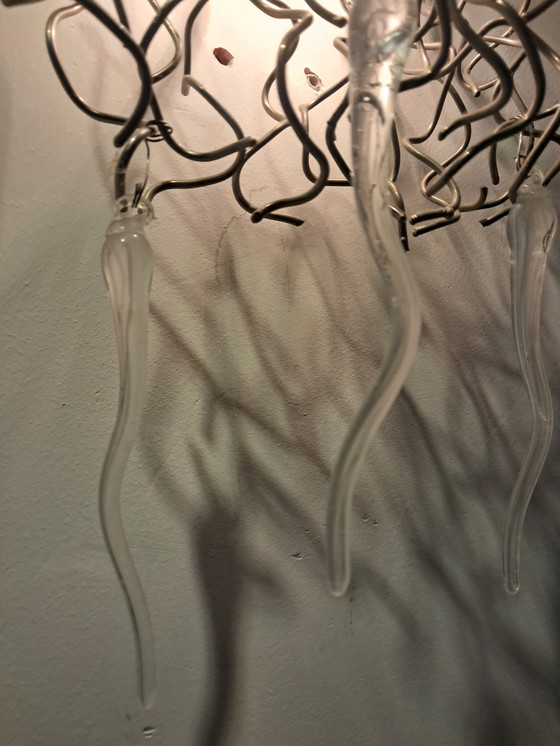 Image 1 of 2 lampade da parete di marca Van Egmond Hollywood in nichel