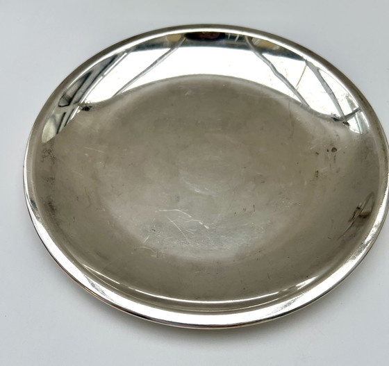 Image 1 of Mid-Century Tisch-Set – Kerzenleuchter, Servierschale & Flaschenhalter