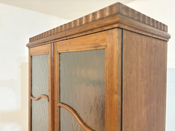Image 1 of Art Deco kledingkast / Vintage kledingkast / Kledingkast uit de jaren 1920 / Art Deco linnenkast