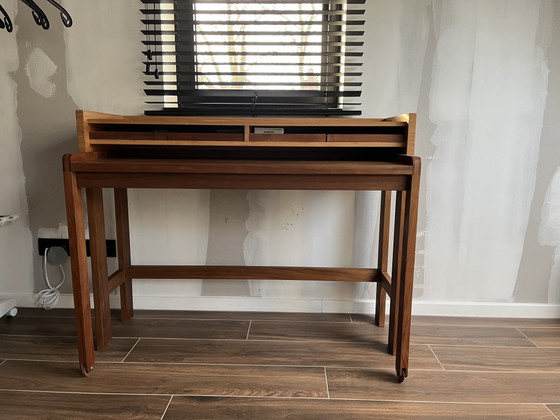 Lambert Modesto Secretaire (Bureau) Walnoot En Bamboe – Bamboo (photo 4 of 5)