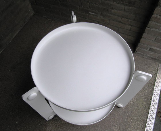 Image 1 of Carrello di design in plastica, Luigi Massoni per Guzzini, anni '70