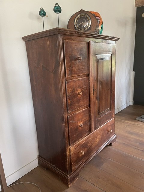 Credenza antica per sala da pranzo / dispensa