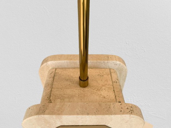 Image 1 of Travertin Tafellamp Van Georges Mathias