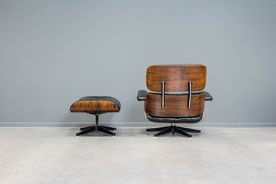 Image 1 of Eames Lounge Chair + Ottomane