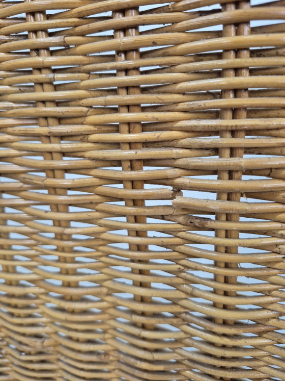 Vintage rattan with bamboo room screen/room divider. – Wicker (photo 11 of 11)