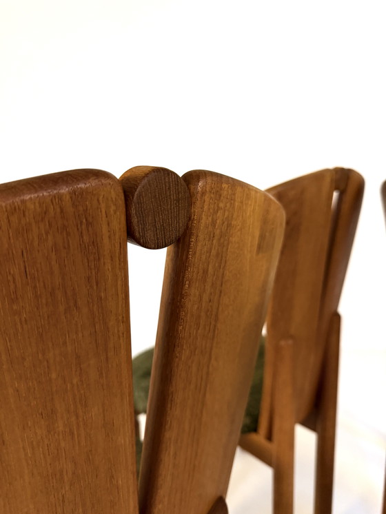 Image 1 of Satz von 6 restaurierten Esszimmerstühlen, Ansanger Møbler '70