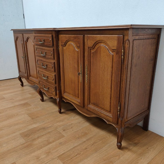 Image 1 of Vintage Louis XV dressoir, wandkast, buffetkast