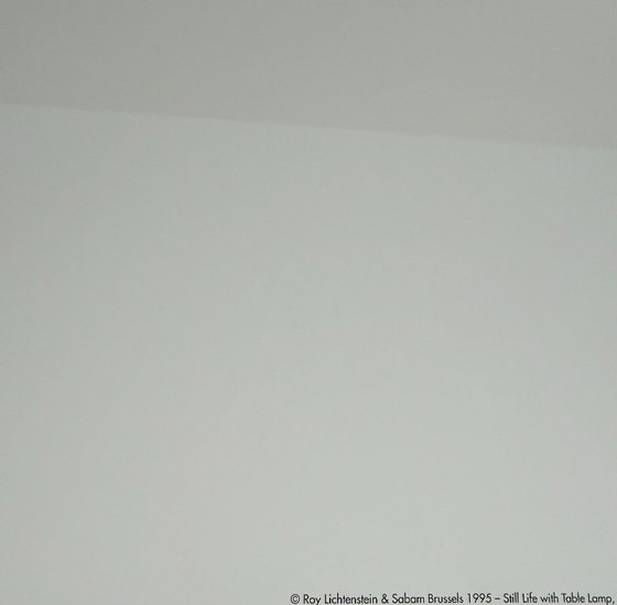 Image 1 of Roy Lichtenstein (1923-1997), Still Life with Table Lamp, 1976, copyrights Roy Lichtenstein&Sabam Brussels, 1995, Printed in Bel