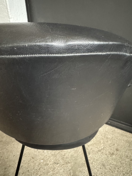 Image 1 of Black armchair from the 1950s